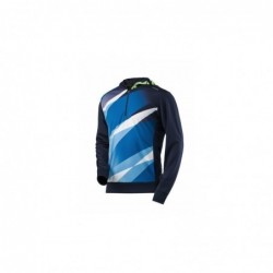 Vision graphic hoody m azul